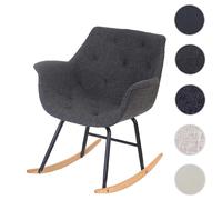 Mendler Fauteuil à bascule Malmö - Gris
