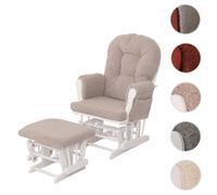 Mendler fauteuil à bascule relax - Marron