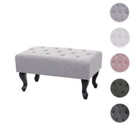 Mendler Fauteuil Chesterfield - Gris
