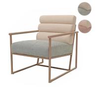 Mendler Fauteuil club lounge - Bleu