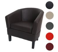 Mendler Fauteuil club lounge - Marron