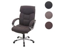 Mendler Fauteuil de bureau pivotant - Gris foncé