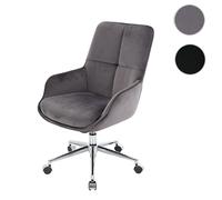 Mendler Fauteuil de bureau pivotant - Gris foncé