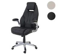 Mendler Fauteuil de bureau relax - Noir