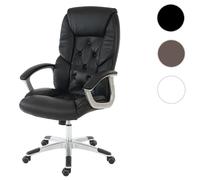 Mendler Fauteuil de bureau relax - Noir