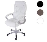 Mendler Fauteuil de bureau XXL - Blanc