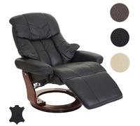 Mendler Fauteuil de relaxation pivotant - Noir