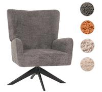 Mendler Fauteuil design pivotant - Gris