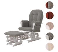 Mendler Fauteuil relax classique - Gris