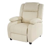 Mendler Fauteuil relax Lincoln - Crème