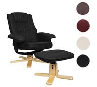 Mendler Fauteuil relax - Noir