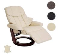 Mendler Fauteuil relax pivotant - Crème