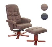 Mendler Fauteuil relax pivotant - Marron