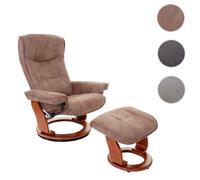 Mendler Fauteuil relaxation pivotant - Marron