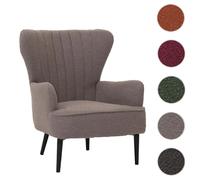 Mendler Fauteuil rétro - Gris