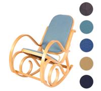 Mendler Fauteuil rocking chair - Bleu
