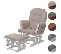 Mendler Fauteuil rocking chair - Crème