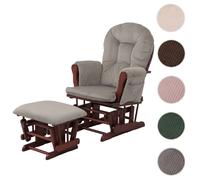 Mendler fauteuil rocking chair - Gris clair