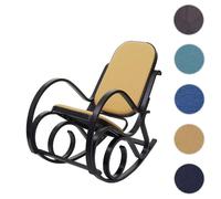 Mendler Fauteuil rocking chair - Jaune