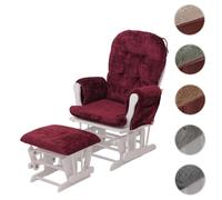 Mendler Fauteuil rocking chair - Rouge