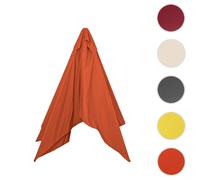 Housse de rechange pour parasol Florida, housse de rechange pour parasol, Ø 3m polyester 6 baleines ~ terracotta