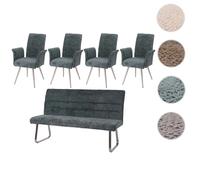 Mendler HWC-G55 set de 4 - Bleu-vert