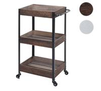 Mendler HWC-H22 - Chariot de cuisine bois massif