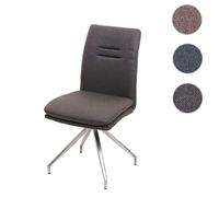 Mendler HWC-H70 Chaise - Gris brun