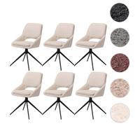 Mendler HWC-N73 - Crème - Lot de 6