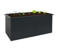 Mendler Jardinière rectangulaire - Gris anthracite