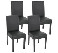 Mendler Littau Chaises Noir Mat