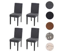 Mendler Littau - Gris Anthracite (Lot de 4)
