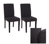 Mendler Littau Lot de 2 - Noir