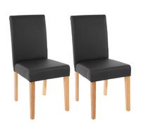 Mendler Littau - Noir Mat/Pieds Clairs