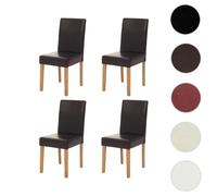 Mendler Lot de 4 chaises Littau
