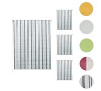 Mendler Lot de 4 Stores à Enroulement 100x160 cm - Gris/Blanc