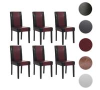 Mendler Lot de 6 chaises Littau