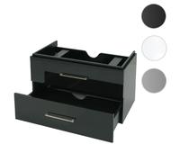MENDLER Meuble Sous-Lavabo 90 cm - Noir