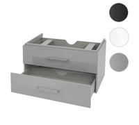 Mendler Meuble sous-lavabo HWC-D16 Gris