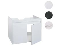 Mendler Meuble sous-lavabo HWC-L86 - Blanc 48x59 cm