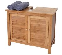 Mendler Meuble sous-lavabo salle de bain - Bambou