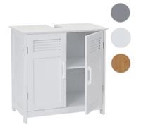 Mendler Meuble sous-vasque salle de bain - Blanc