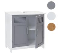 Mendler Meuble sous-vasque salle de bain - Gris
