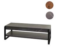 Mendler Meuble TV métal - Gris