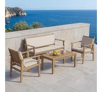 Mendler Mobilier de Jardin HWC-O19 Coussin Beige