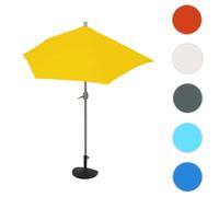 Mendler Parasol demi-circulaire déporté - Jaune
