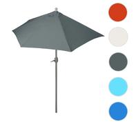 Mendler Parasol demi-rond déporté - Anthracite