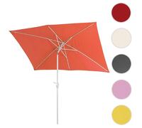 Mendler Parasol déporté rectangulaire - Terracotta