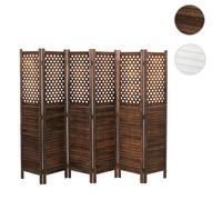Mendler Paravent - 170x245 cm - Bois de paulownia