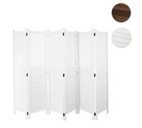 Mendler Paravent HWC-A84 Blanc
